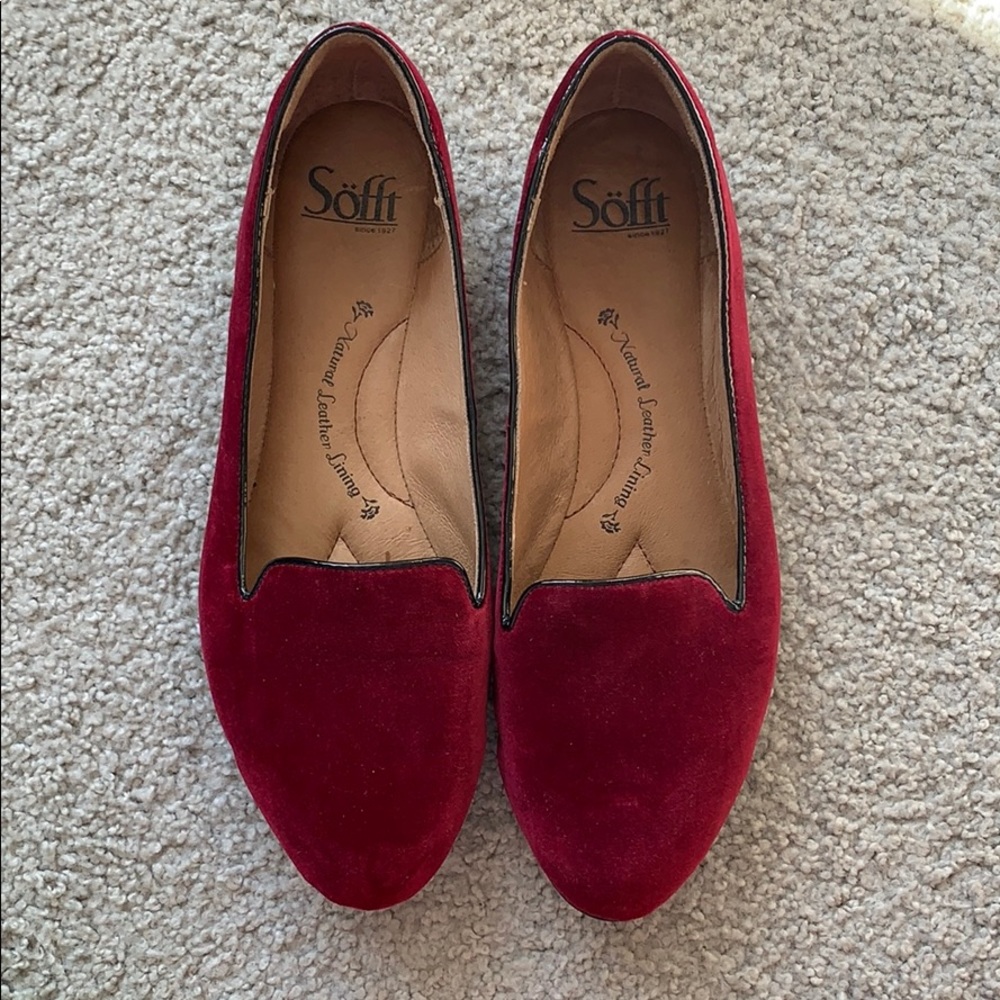 Sofft velvet “driving slippers” (flats) - Picture 2 of 5